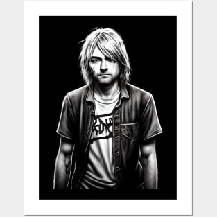 Kurt Cobain 03 Posters and Art